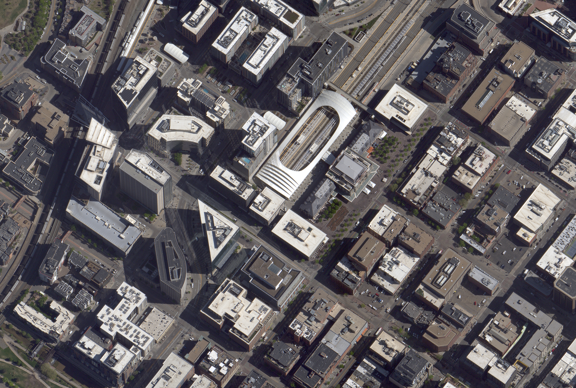 10cm resolution aerial imagery of Denver Union Station