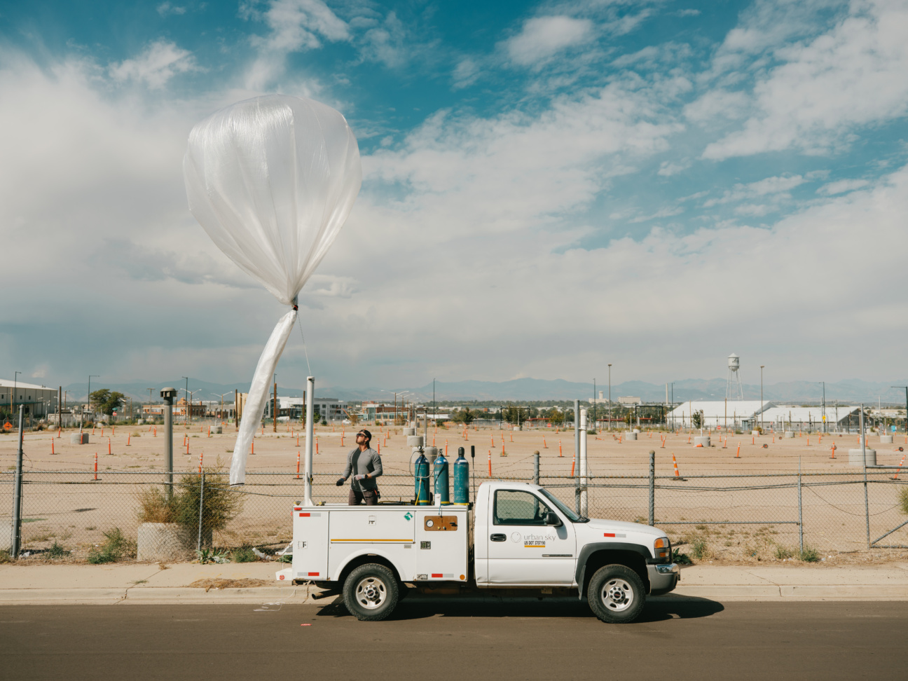 Urban Sky Microballoon system